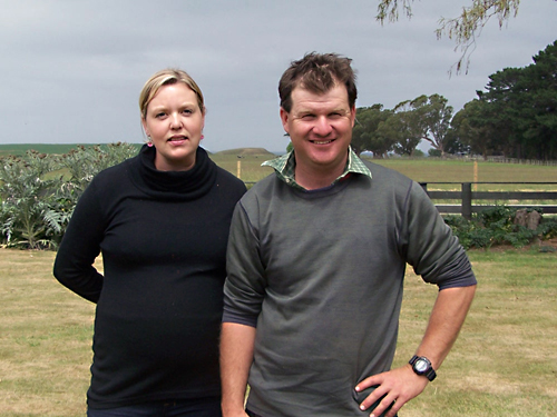 George and Sarah Tatham - sheep and Beef Farmers